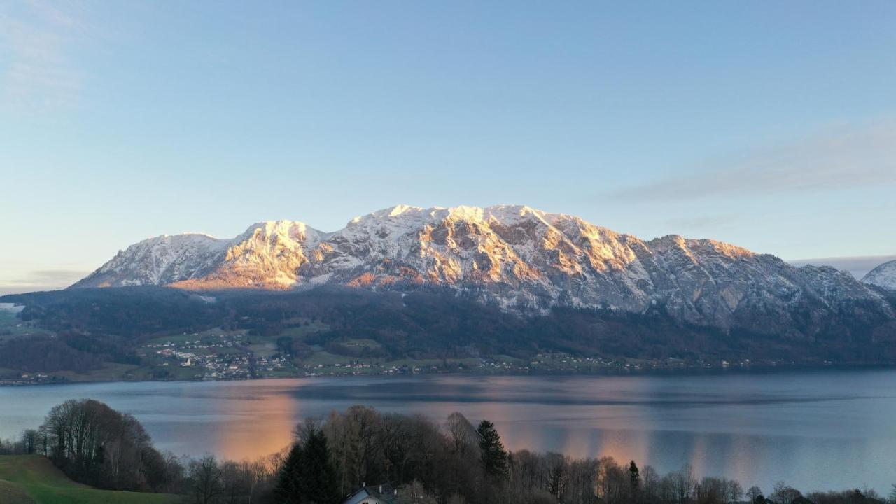 Ferienwohnung Grubinger Unterach am Attersee Exterior foto